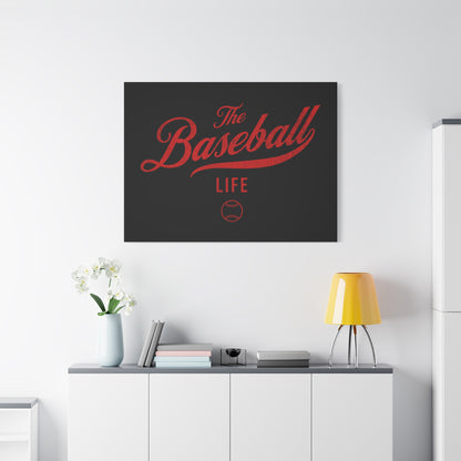 Wall Art Canvas_Black w Red