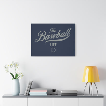 Wall Art Canvas_Navy w Silver Gray