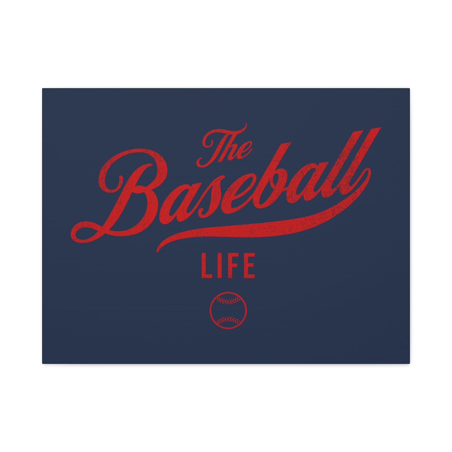 Wall Art Canvas_Navy w Red