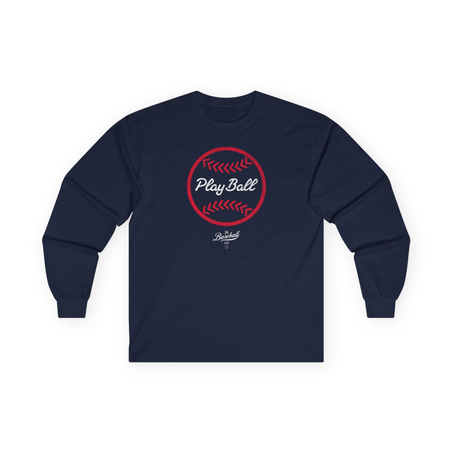Play Ball Graphic Baseball Long-Sleeve T-Shirt