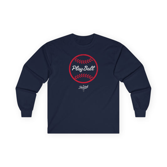 Play Ball Graphic Baseball Long-Sleeve T-Shirt