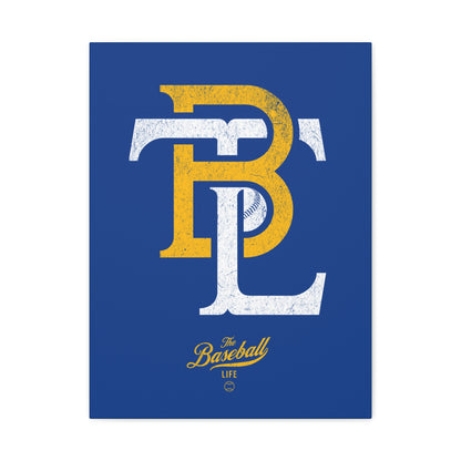TBL Insignia Wall Art Canvas_Royal Blue