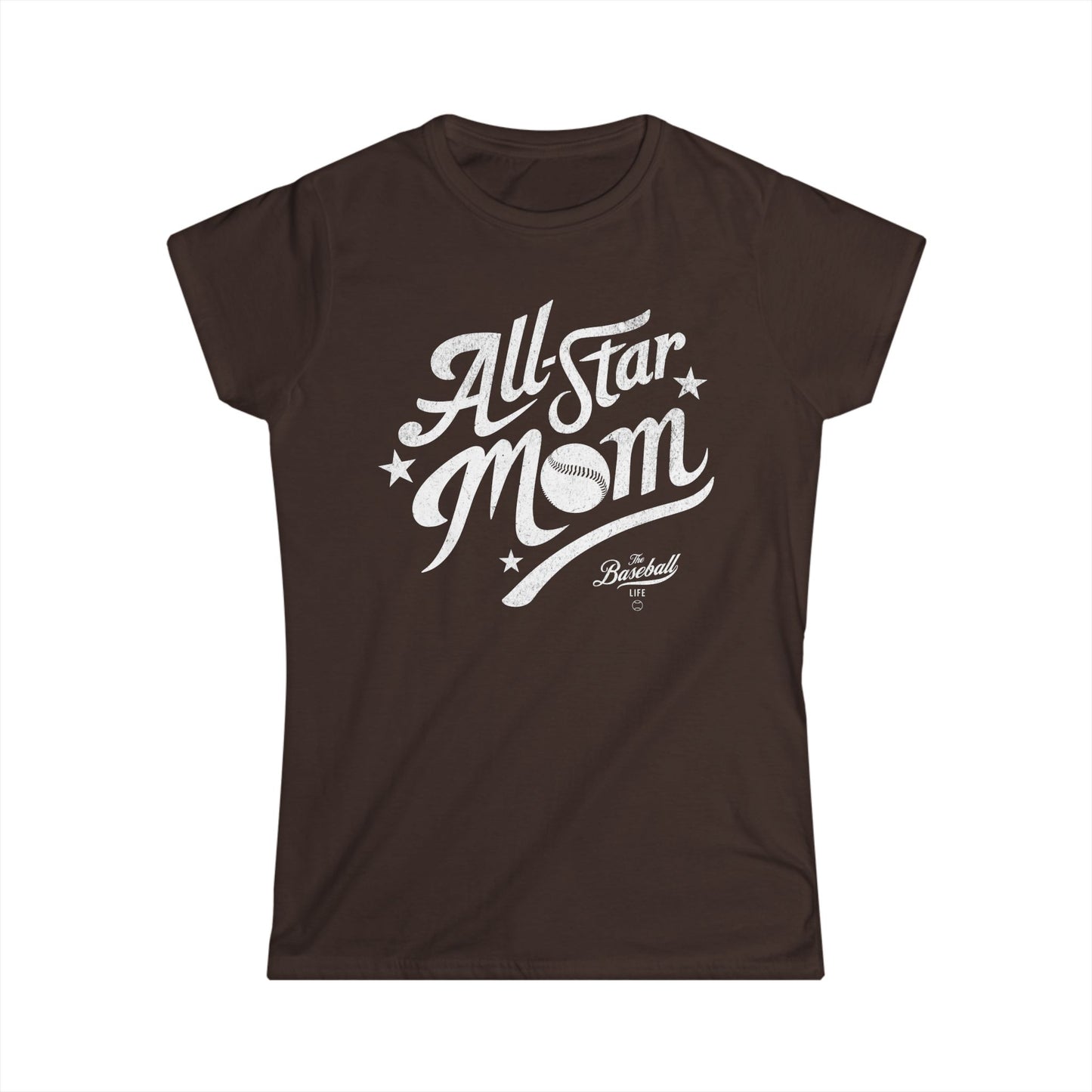 Women's All-Star Mom Baseball T-Shirt