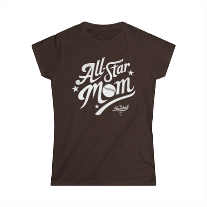 Women's All-Star Mom Baseball T-Shirt