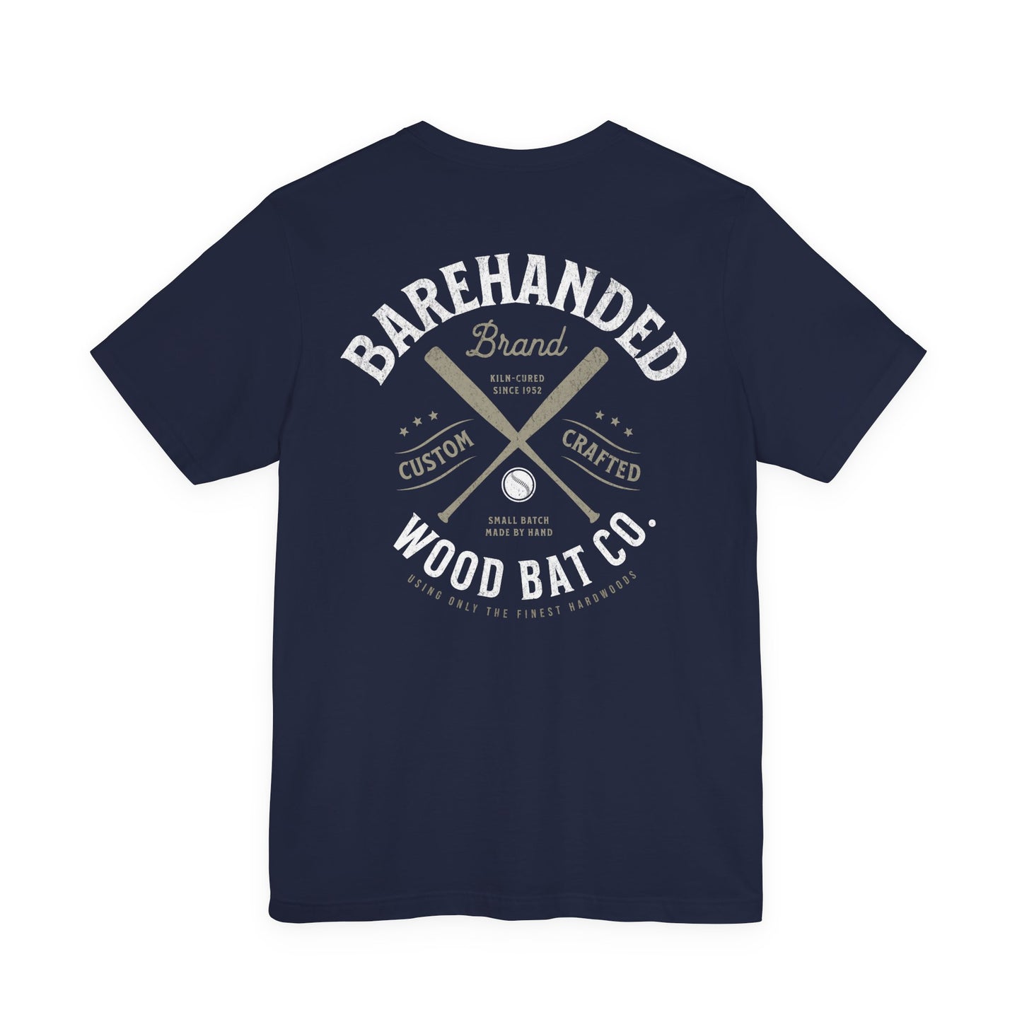 Barehanded Wood Bat Co. Baseball T-Shirt