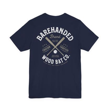 Barehanded Wood Bat Co. Baseball T-Shirt