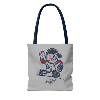 Mr. Baseball Mascot Pitching Tote