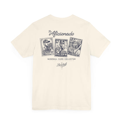The Aficionado Baseball Card Collector T-Shirt