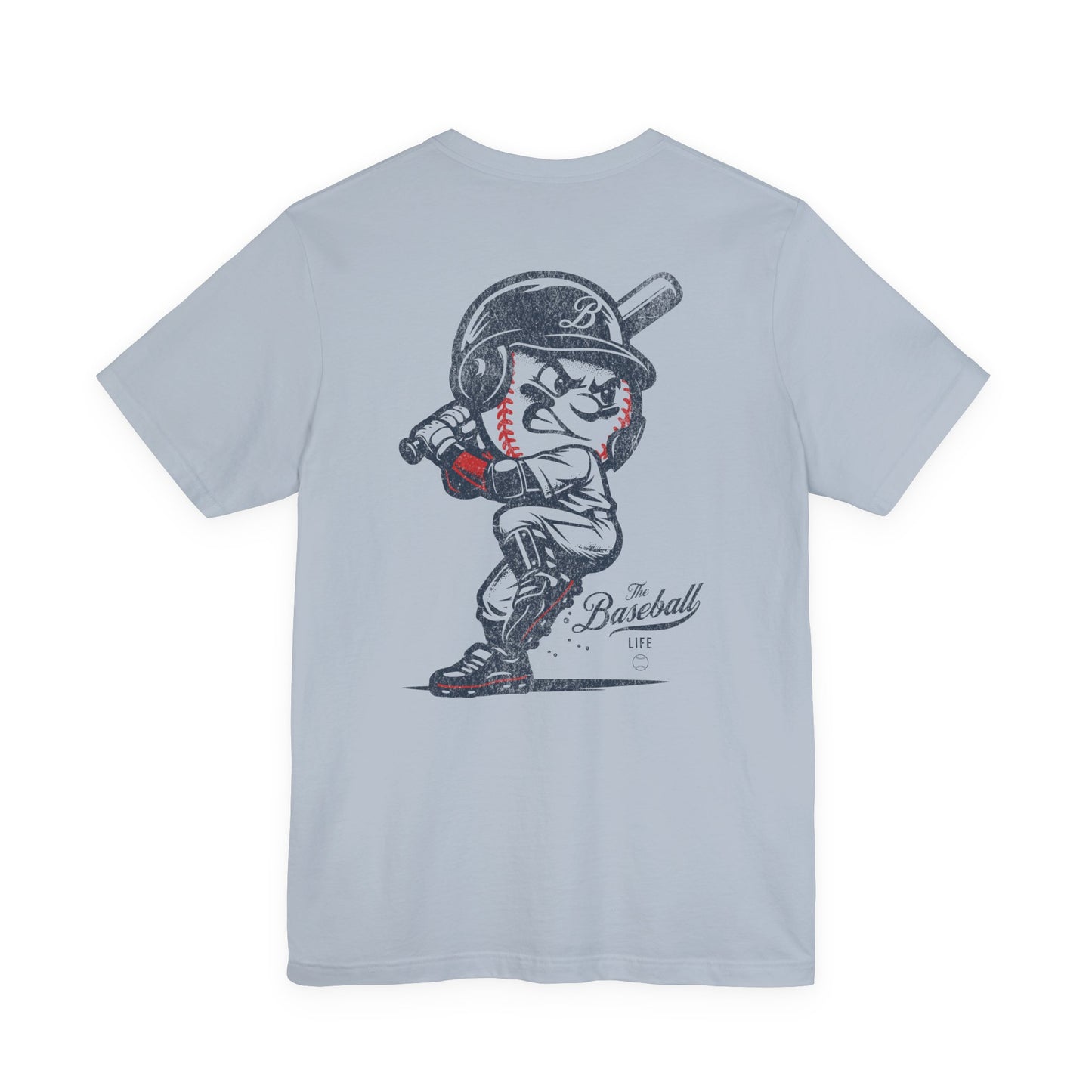 Mr. Baseball Mascot Batting T-Shirt