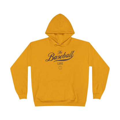 The Baseball Life Hoodie w/Grommets_Navy Print