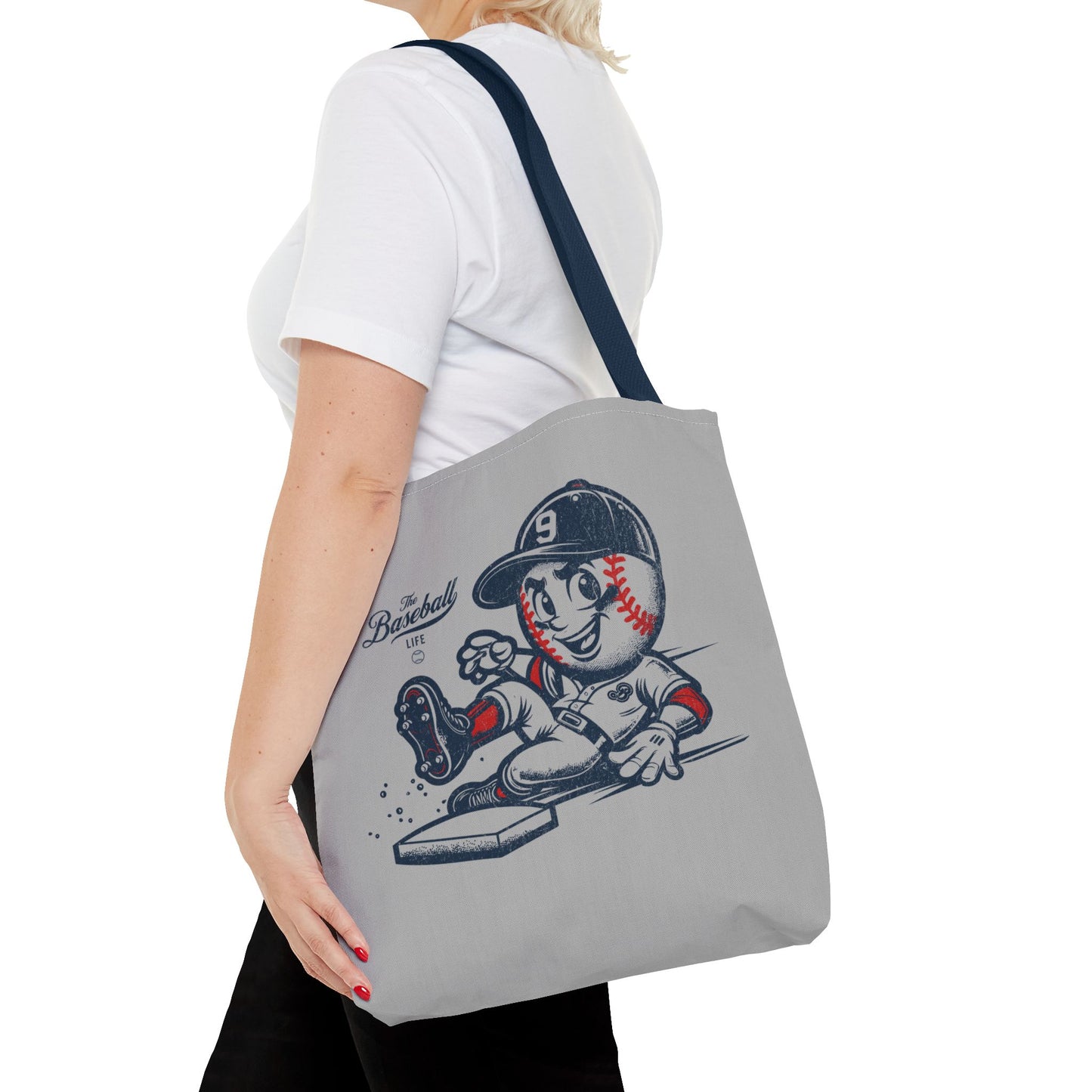 Mr. Baseball Mascot Sliding Tote