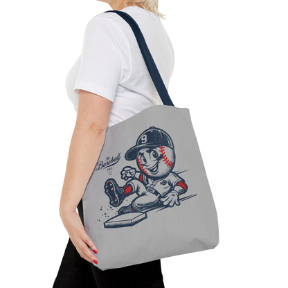 Mr. Baseball Mascot Sliding Tote