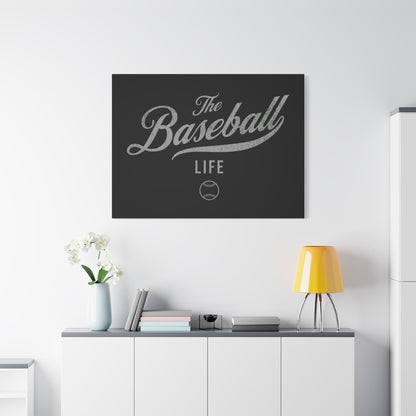 Wall Art Canvas_Black w Silver Gray