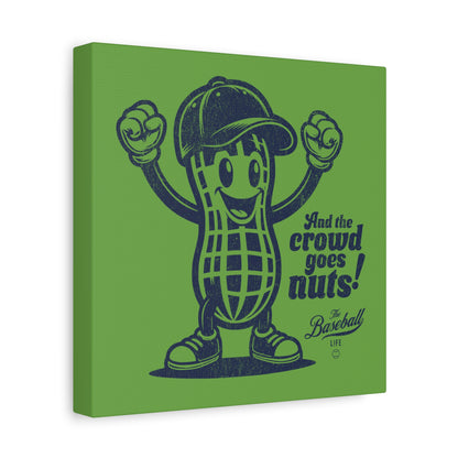 Crowd Goes Nuts Wall Art Canvas_Grass Green