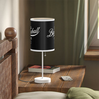 Table Lamp_Black w White Print
