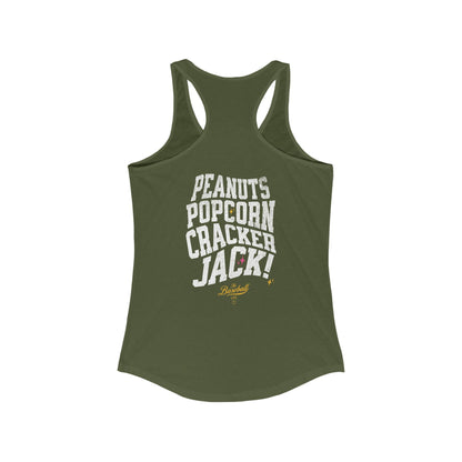 Peanuts Popcorn_Women's Racerback Tank