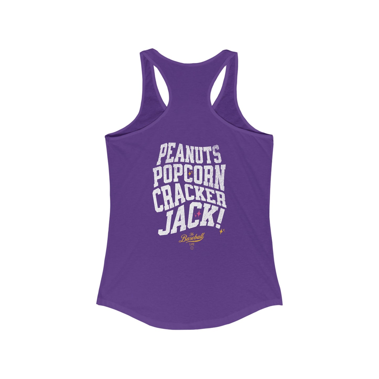 Peanuts Popcorn_Women's Racerback Tank