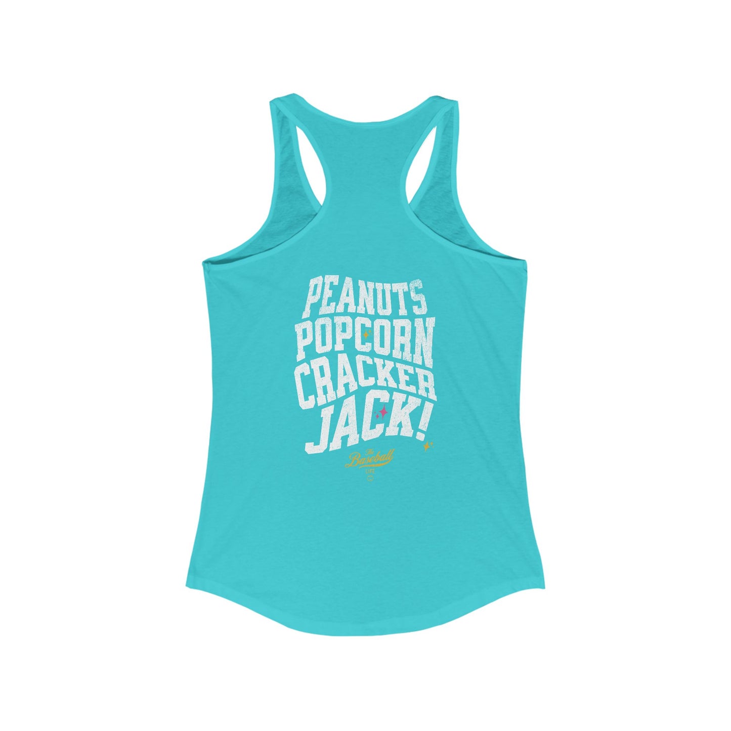 Peanuts Popcorn_Women's Racerback Tank