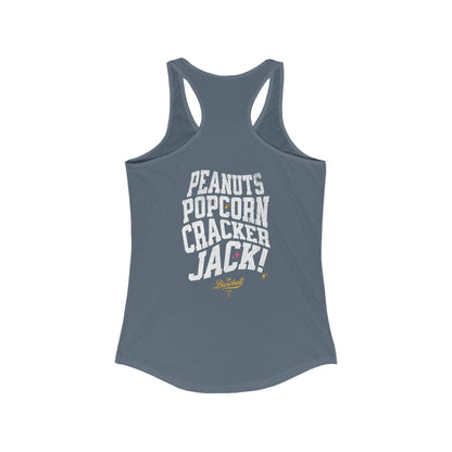 Peanuts Popcorn_Women's Racerback Tank