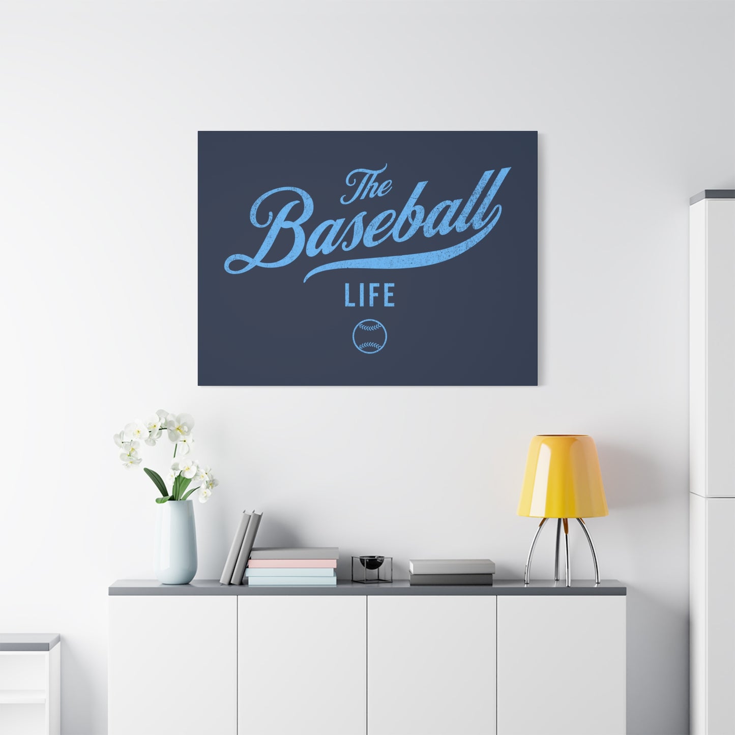 Wall Art Canvas_Navy w Carolina Blue