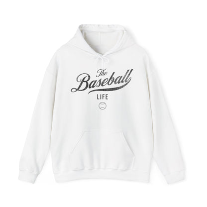 The Baseball Life Hoodie_Black Print