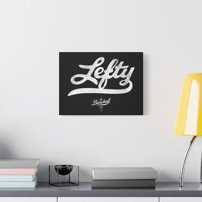 Lefty Wall Art Canvas_Black