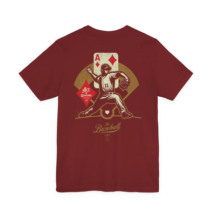 Ace of Diamonds Baseball T-Shirt