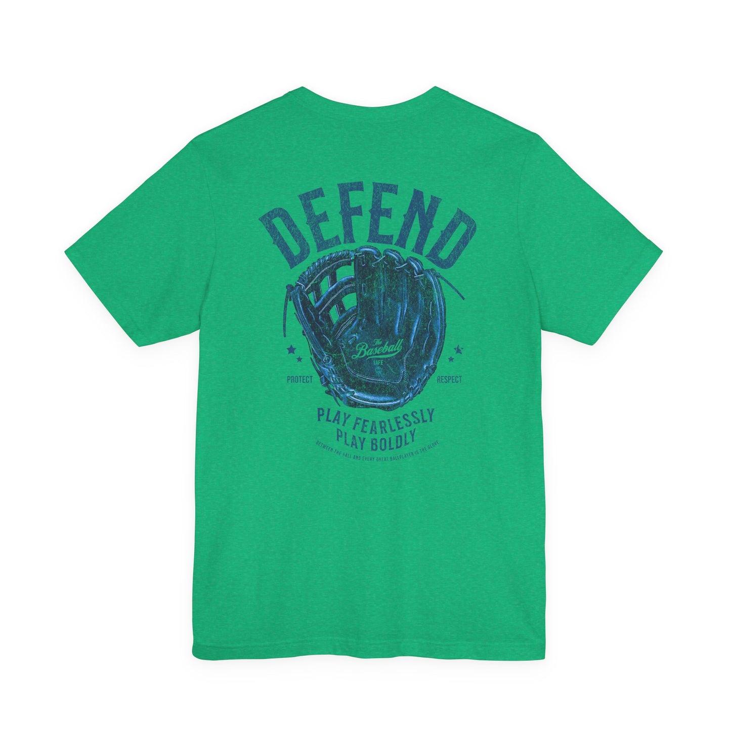 Defend Baseball Glove T-Shirt