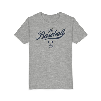 Youth Mr. Baseball Mascot Sliding T-Shirt