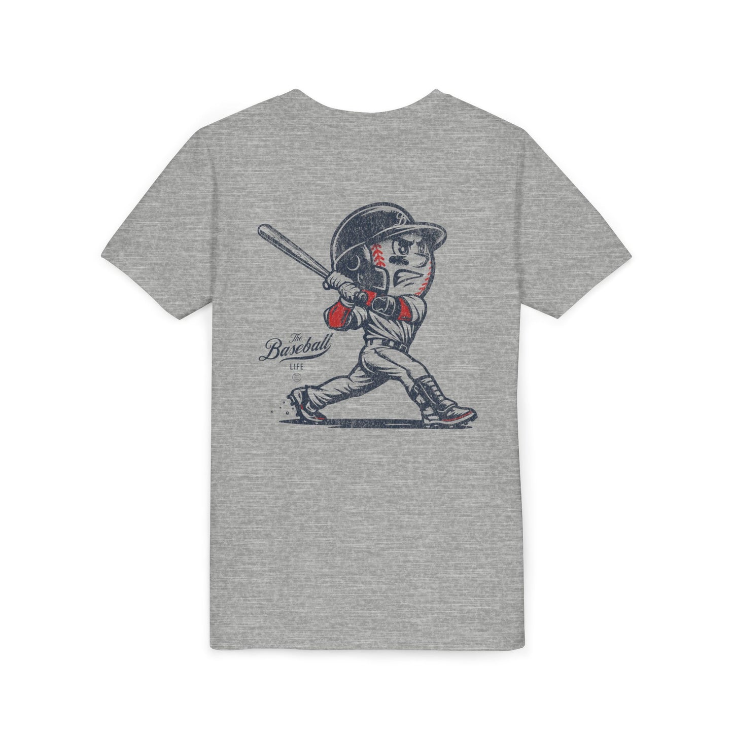 Youth Mr. Baseball Mascot Home Run T-Shirt
