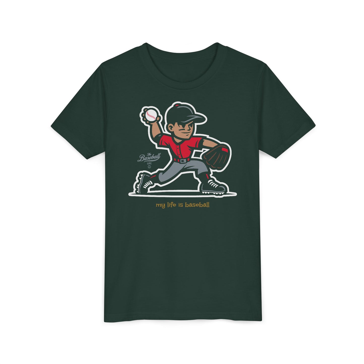 Youth My Life is Baseball T-Shirt